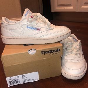 Reebok Club C Vintage White/blue/red